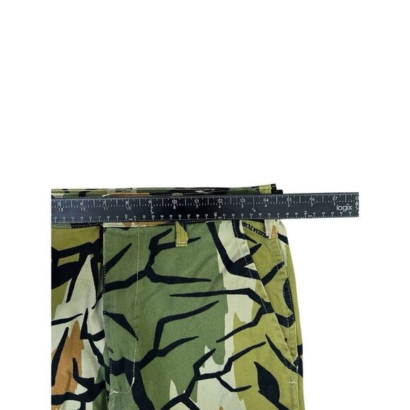 Vtg Predator Camouflage Camouflage Cargo Hunting Pants 29x31 Green Streetwear - Picture 13 of 15